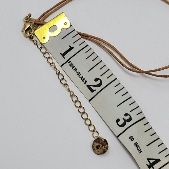 Artisan Primitive Tribal Multicolor Colored Wooden Opera Necklace 32" - Picture 3 of 7